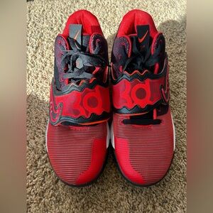 Nike KD Trey 5 X Red and Black Sneakers